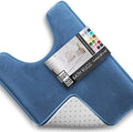Clara Clark Bathroom Rugs, Velvet Memory Foam Bath Mat, Machine Washable Bath by ClaraClark