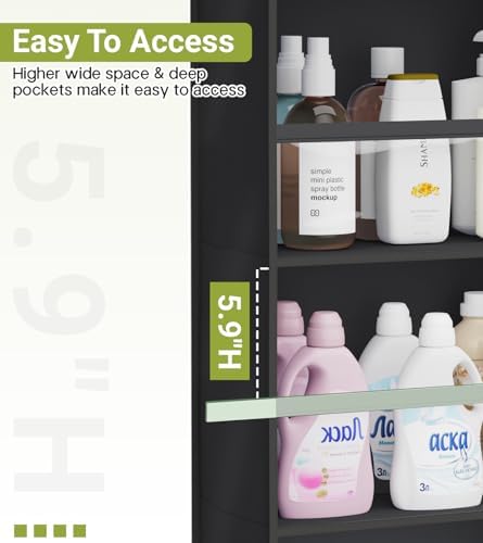 AOODA 2 Pack Over the Door Organizer, Large Capacity Closet Door Hanging - Image 4