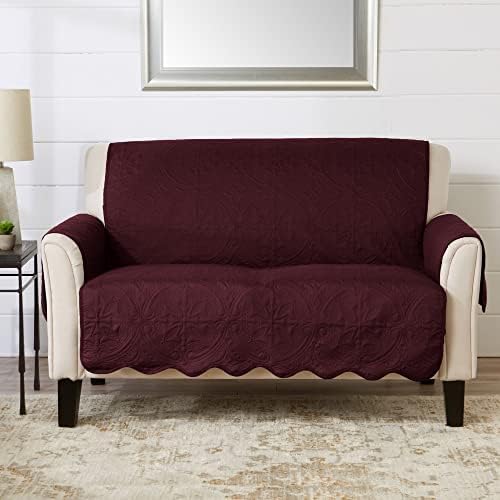 Great Bay Home Reversible Loveseat Cover by GreatBayHome