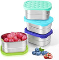 Tanjiae 4Pack 8oz Small Stainless Steel Snack Containers by Tanjiae