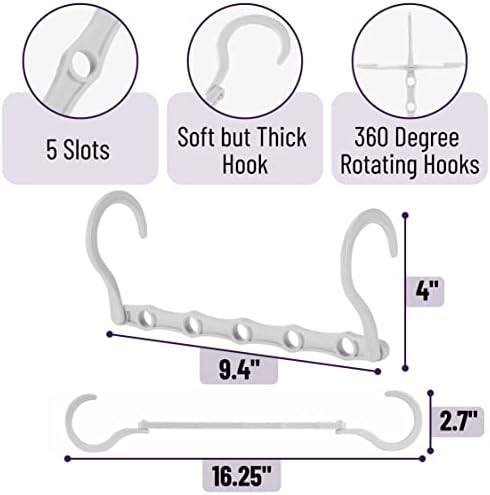 Mr. Pen- Space Saving Hangers, 360° Rotating Hooks - Image 3