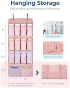 BAGSMART Hanging Compression Packing Cubes 6 Set Cruise Travel Essentials - Image 2