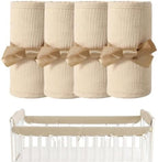 Cot Rail Protector – 2 Pieces Soft crrib Teething Guard Cover - Image 6