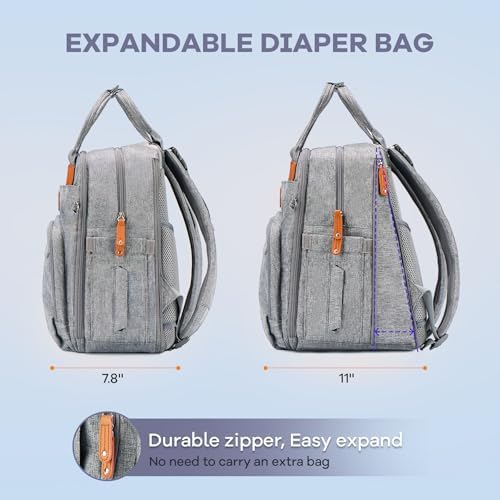 RUVALINO Baby Diaper Bag Backpack - Image 2