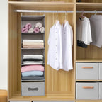 Large Hanging Sweater Organizer, 5 Shelf-1 d - Image 3