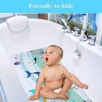Secopad Bathtub Mat Non Slip, Cute Tub Mat - Image 2