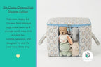 Chaos Cleared Kids Storage Bags – 100% Cotton Canvas Toy & Clothes Organizer - Image 5