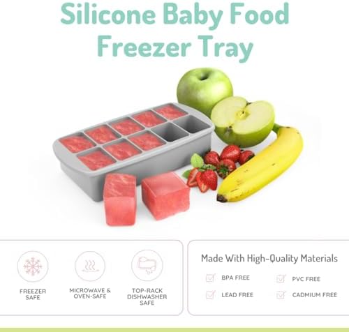 melii Silicone Baby Food Freezer Tray - Image 2