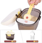 Bebamour Baby Formula Dispenser Container Portable Formula Dispenser Container - Image 2