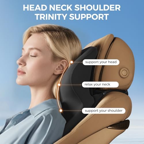 BEBAS Car Headrest Pillow, Ergonomic Neck Pillow - Image 4