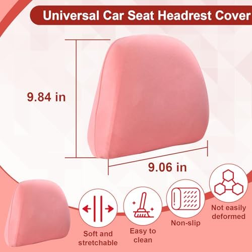 BFXM 2Pcs Car Seat Headrest Cover - Image 2