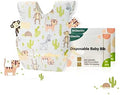 30/60pcs Baby Disposable Bibs-Individually Packaged, Leak Proof and Convenient by AIQIAOXIN