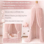 Baby Mosquitos Net Canopy, Elegant Color Home Mesh Netting, Bed Curtains - Image 2