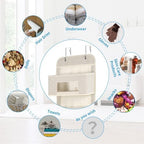 MAX Houser 5-Shelf Over The Door Hanging Organizer - Image 5