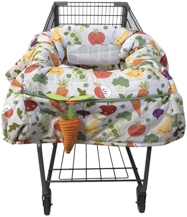 Boppy Shopping Cart & High Chair Cover, 360 Padded Baby Seat Cover & Toy by TheBoppyCompany