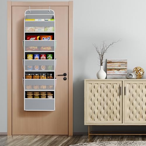 Univivi Fabric Over Door Hanging Organizer - Image 6