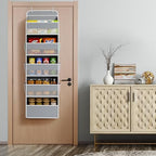 Univivi Fabric Over Door Hanging Organizer - Image 6
