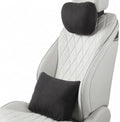 2 PCS Car Pillow for Driving Seat Soft Suede Headrest Neck & Lumbar Support by GoodpillowBetterdriver