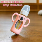 2 Pcs Silicone Sleeve Fit for Dr. Brown Narrow Glass Baby Bottle 4 oz - Image 3