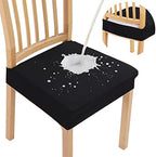 Smiry Waterproof Seat Covers for Dining Room Chairs by Smiry