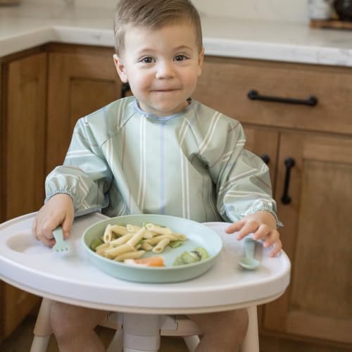 Tiny Twinkle Long Sleeve Bib for Babies&Toddlers|2-Pack Waterproof Smock Bib - Image 4