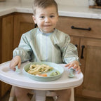 Tiny Twinkle Long Sleeve Bib for Babies&Toddlers|2-Pack Waterproof Smock Bib - Image 4
