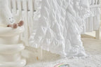 Ruffled Crib Bedding Set Baby Boho Quilted Comforter - Image 6