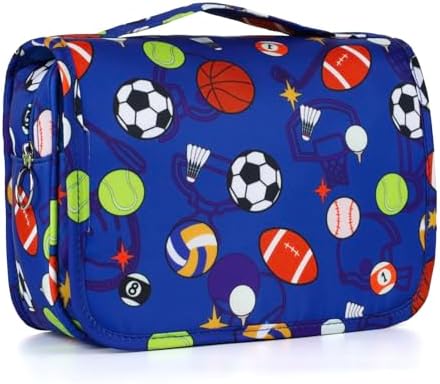 Kids Hanging Toiletry Bag for Boys, Travel Toiletry Bag for Little Young Boys by Vipdeal