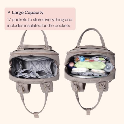 BabbleRoo Diaper Bag Backpack - Image 3