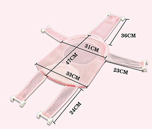Adjustable Baby Bath Tube Support Mesh Net Soft Breathable Infants Shower Pad - Image 6
