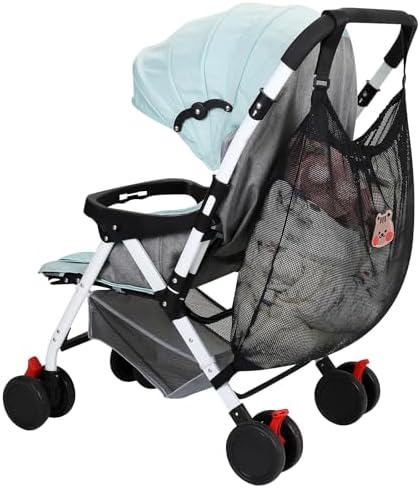 Accmor Universal Stroller Organizer, Large Storage Stroller Bag Fits - Image 5