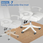 Office Chair Mat for Hardwood Floor Under Desk Rolling Chair - Image 6