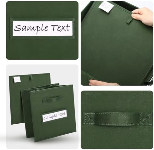 11x11 storage cube bins Foldable Fabric storage cubes - Image 3