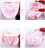 Baby Crib Net Tent, Zipper Closure Folding Portable Breathable Baby Bed Net - Image 6