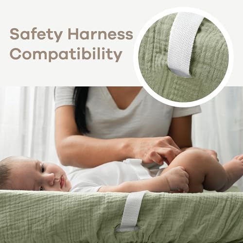 Comfy Cubs Muslin Fitted Changing Pad Cover - Image 3