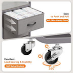 KINGRACK Baby Diaper Caddy Organizer and Storage Cart - Image 5