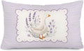 Purple Goose Nursery Decor Throw Pillow Cover 12x20 Pillowcases by Unknown