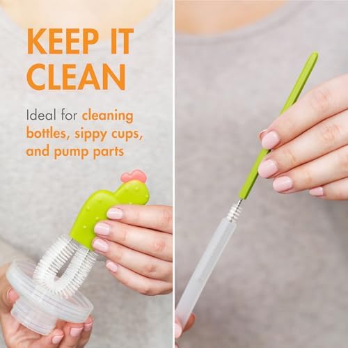 Boon Cacti Replacement Bottle Brush Set - Image 4