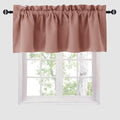 Hiasan Dusty Rose Valance Curtains by Hiasan