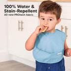 KeaBabies 3-Pack Waterproof Baby Bibs - Image 2