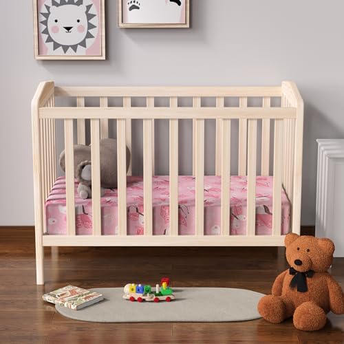 Baby Crib Sheets 2 Pack for Boys and Girls Fit for Standard Crib Toddler - Image 2