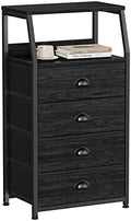 Furnulem Dorm Tall Nightstand, Small Dresser by Furnulem