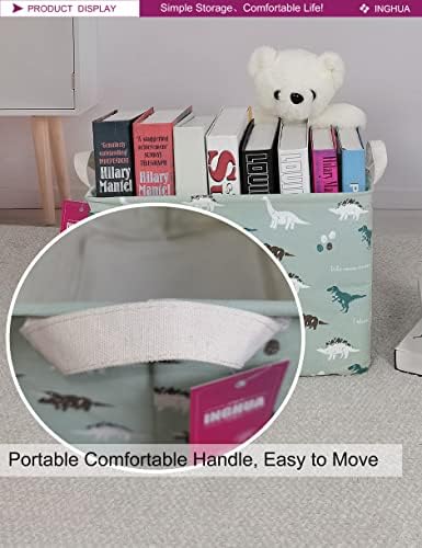 Rectangular Dinosaur Storage Basket - Image 4
