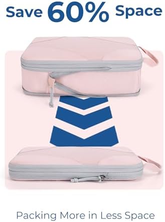 Bagsmart Compression Packing Cubes, Travel Bag Cruise Ship Essentials - Image 4