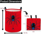 ESSME Kids Laundry Basket, Spider Hamper Collapsible Canvas Waterproof Storage - Image 2