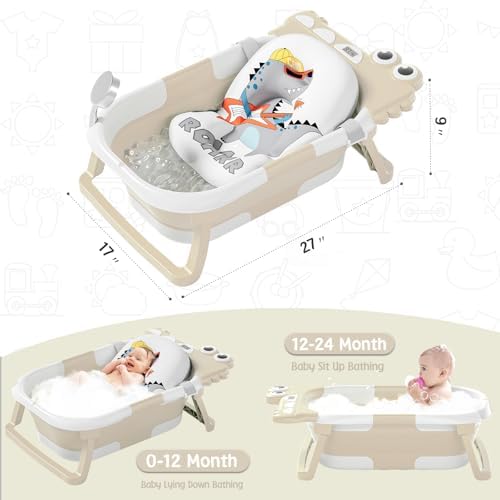 MoreFeel Collapsible Baby Bathtub - Image 4