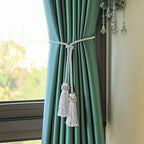 Curtain Tiebacks Handmade Curtain Holdbacks Rope - Image 5