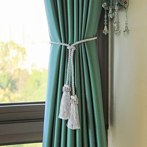 Curtain Tiebacks Handmade Curtain Holdbacks Rope - Image 5