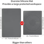 Extra Large Silicone Table Mat, Genuine Food-Grade Silicone Mat - Image 6