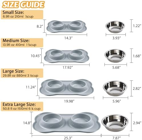 Hubulk Pet Dog Bowls 2 Stainless Steel Dog Bowl - Image 4